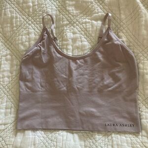 Laura Ashley Dusty Mauve Bralette Tank